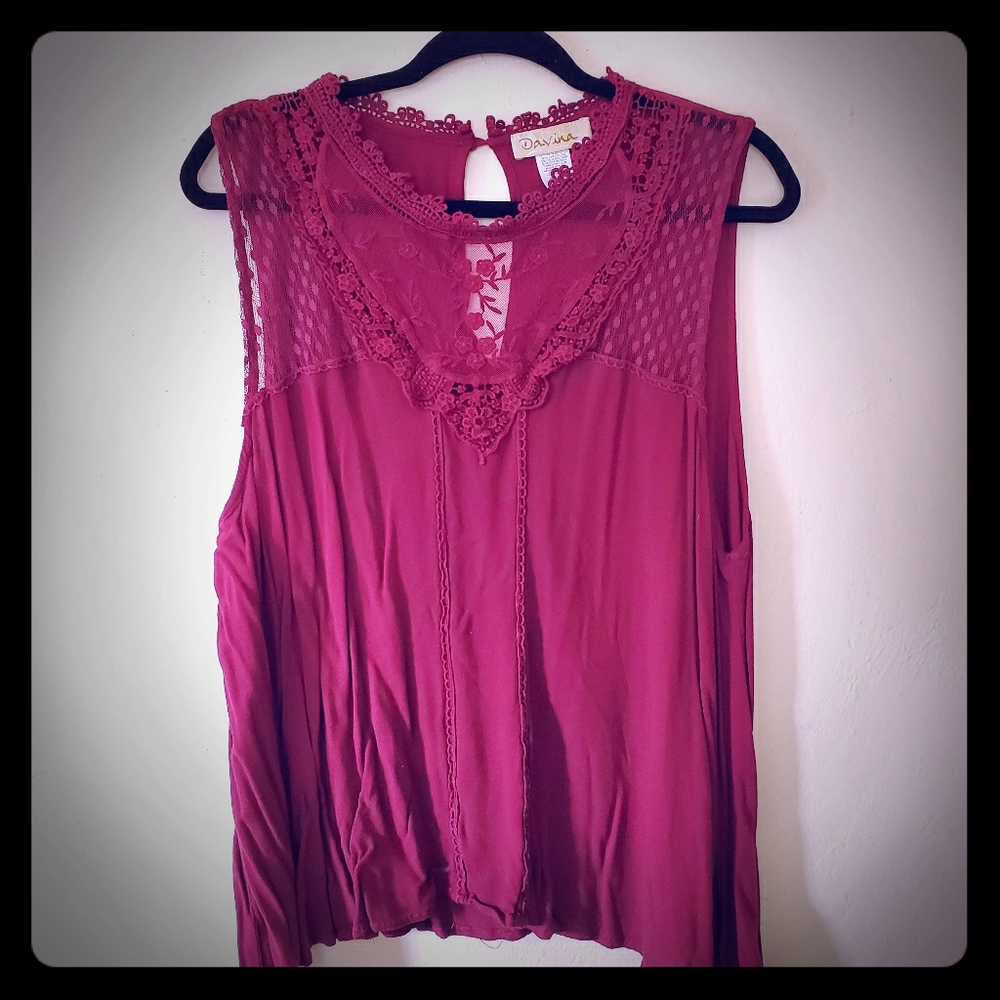 Lace Top with Lace